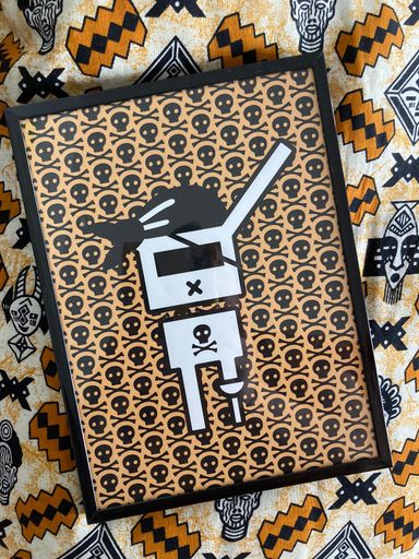 tableau tiki pirate